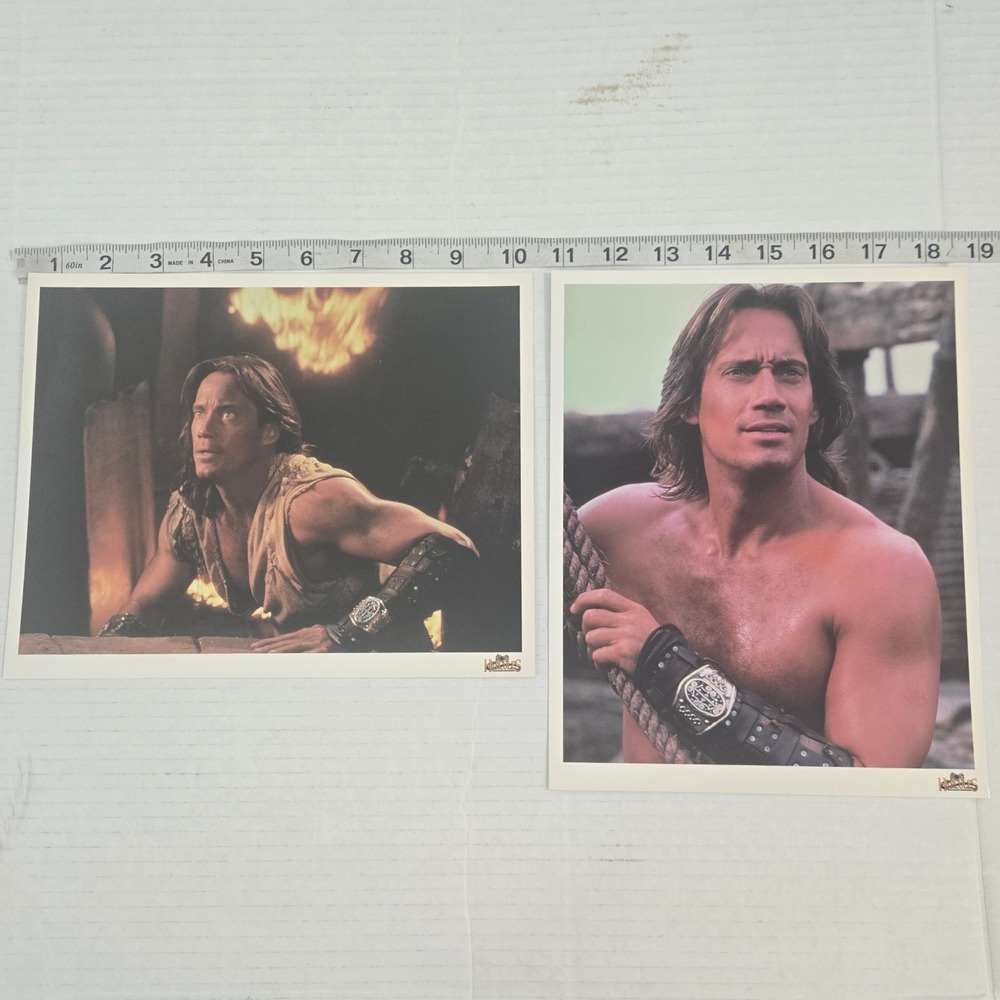 Vintage Hercules Legendary Journeys Promo Photos Lot 2 Kevin Sorbo 8x10 Season 2